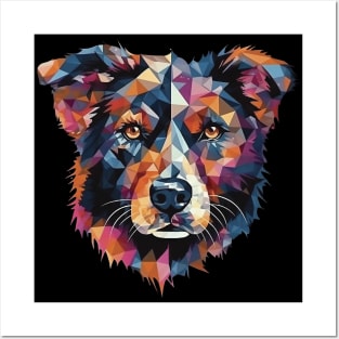 Abstract dog Posters and Art